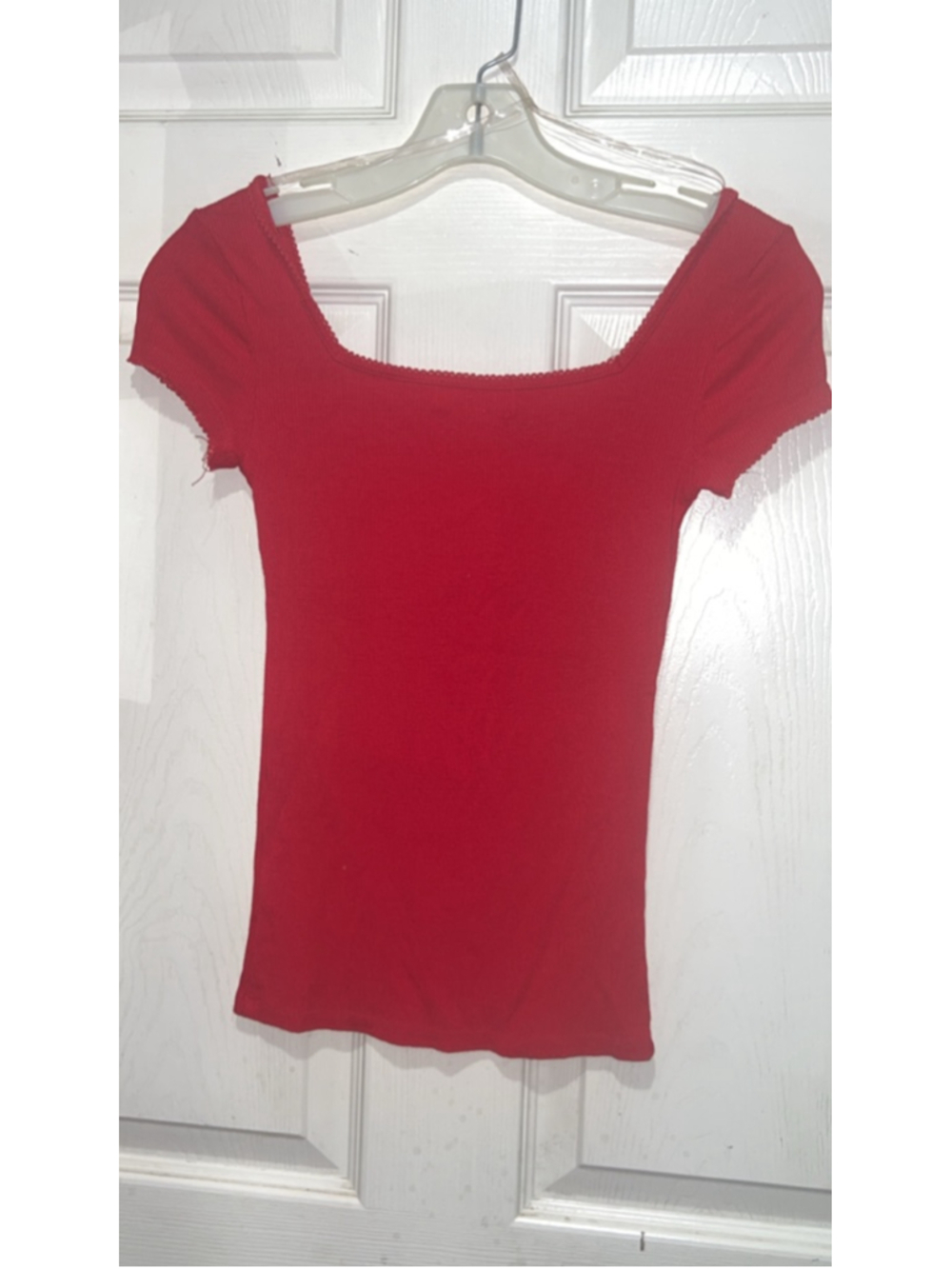Frankee & Skylarr Red "Not My Problem" Short Sleeve Tee XS - Picture 5 of 5